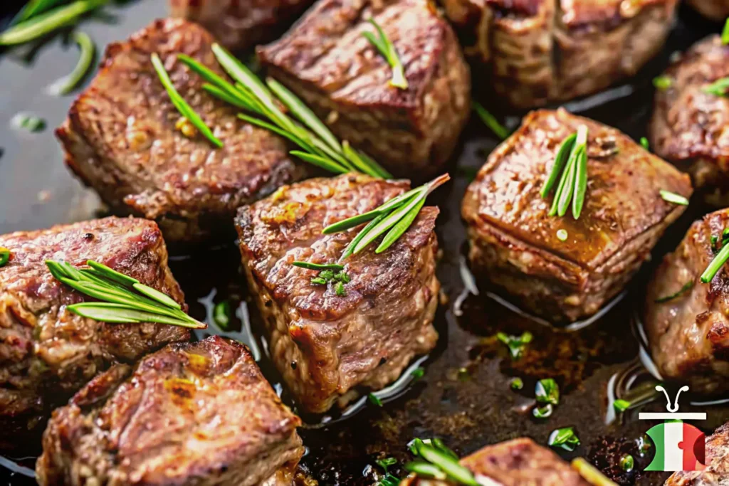 The Ultimate Easy Garlic Butter Steak Bites – A Delicious Crockpot Meal 7 steak-bites-searing-step.jpg