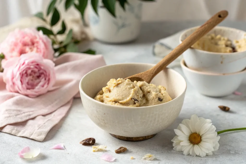 Edible Chocolate Chip Cookie Dough for One: Safe, Sweet, and Simple 6 Ingredients for edible cookie dough