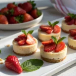 Strawberry Cheesecake Bites: A Sweet Story of Tradition and Delight 7 Ingredients for strawberry cheesecake bites