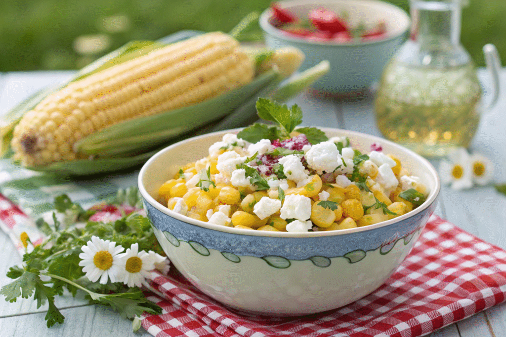 Corn Salad with Feta: Fresh, Vibrant, and Irresistible Summer Flavor 8 EYAE