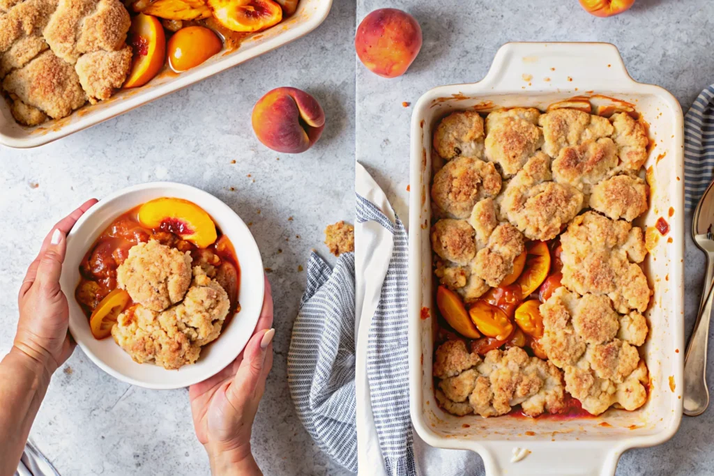 Gluten-Free Peach Cobbler: The Ultimate Summer Dessert for Comfort and Joy 8 KJLM