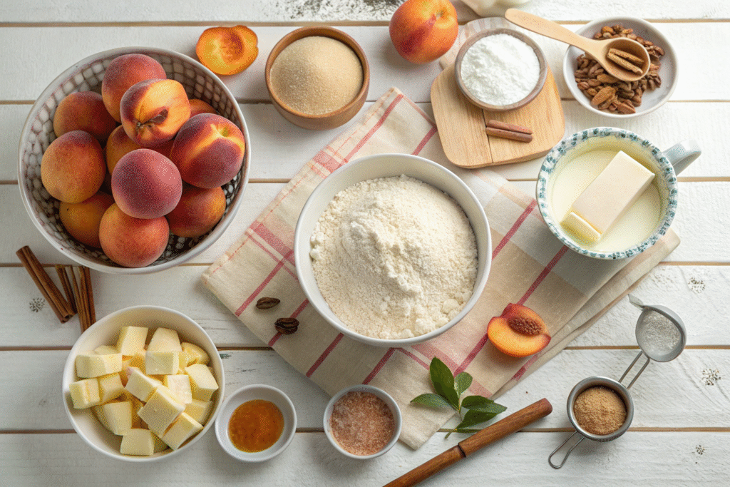 Gluten-Free Peach Cobbler: The Ultimate 5-Step Recipe for a Golden, Juicy Summer Dessert 6 Gluten-free peach cobbler ingredients
