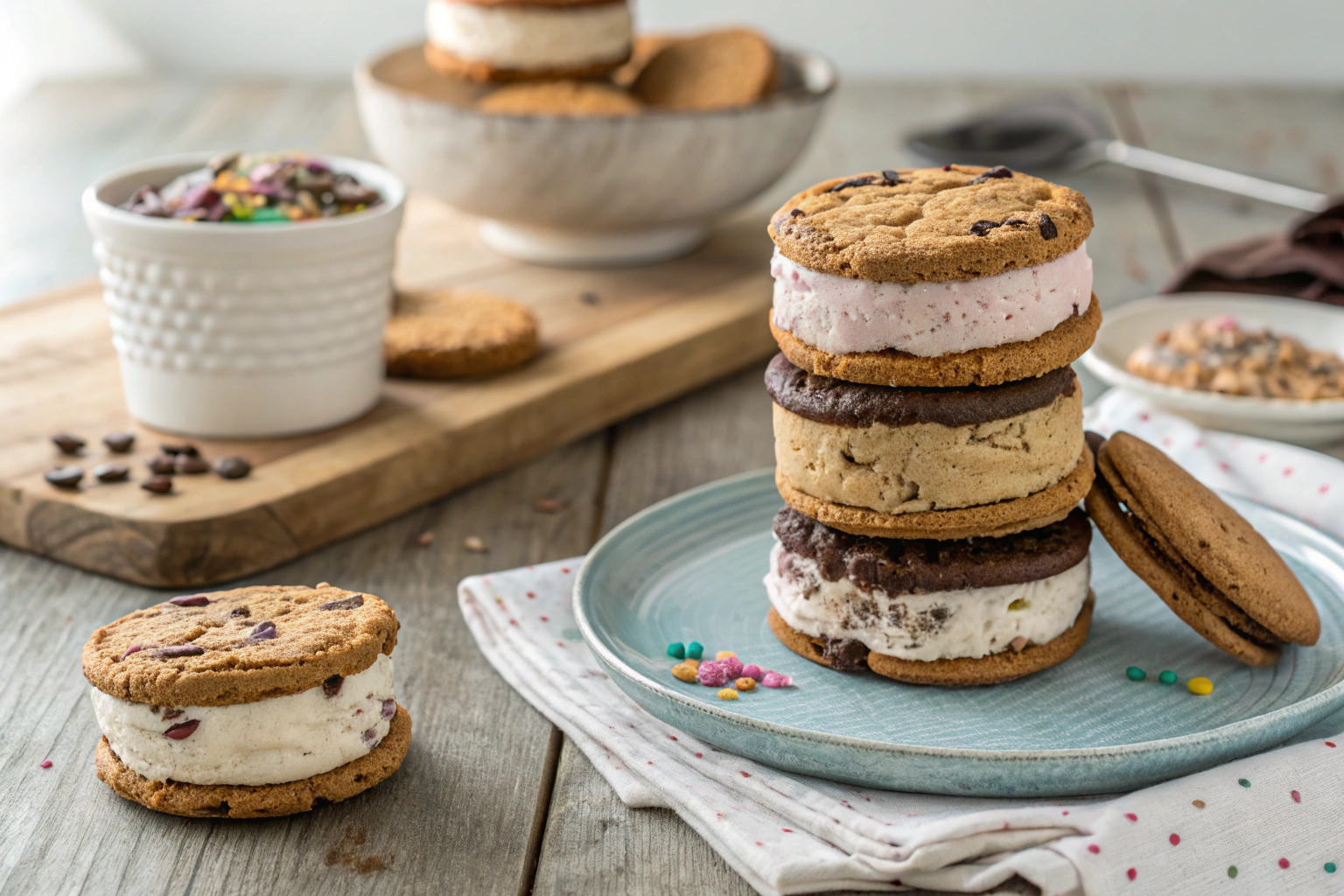 Easy gluten-free ice cream sandwiches