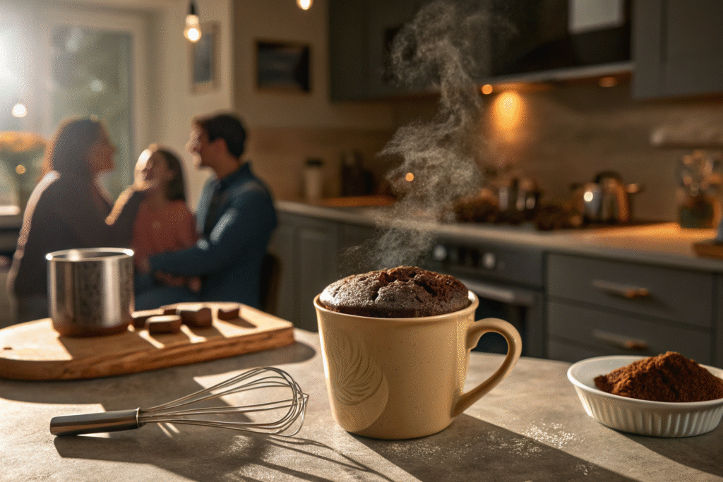Chocolate Mug Cake: Moist, Quick, and Satisfying Family Dessert 6 chocolate mug cake featured image
