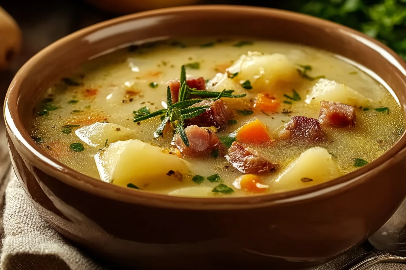 Authentic German Potato Soup Recipe Traditional Bavarian Soup Delights Hearty German Goulash Soup Homemade Best German Len...