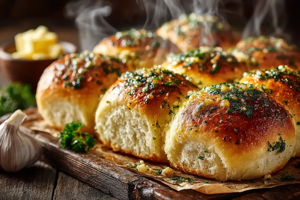 Freshly Baked Garlic Bread Rolls: Soft, Buttery, and Irresistibly Aromatic 7 kneading-dough-garlic-rolls.jpg