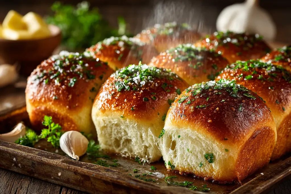 Freshly Baked Garlic Bread Rolls: Soft, Buttery, and Irresistibly Aromatic 8 baking-garlic-bread-rolls.jpg