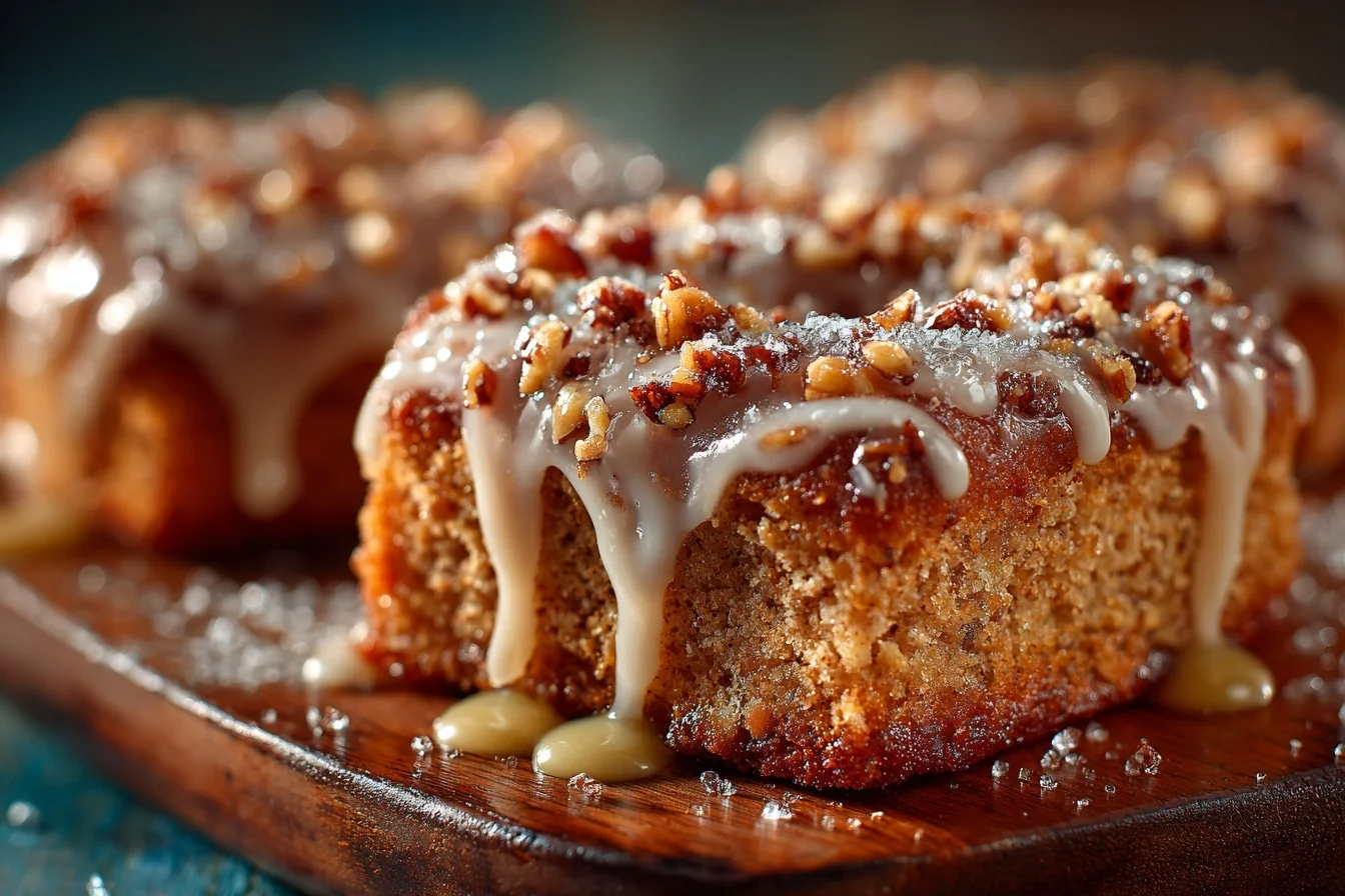 Soft Baked Maple Donut Bars Recipe 4 0 0 1