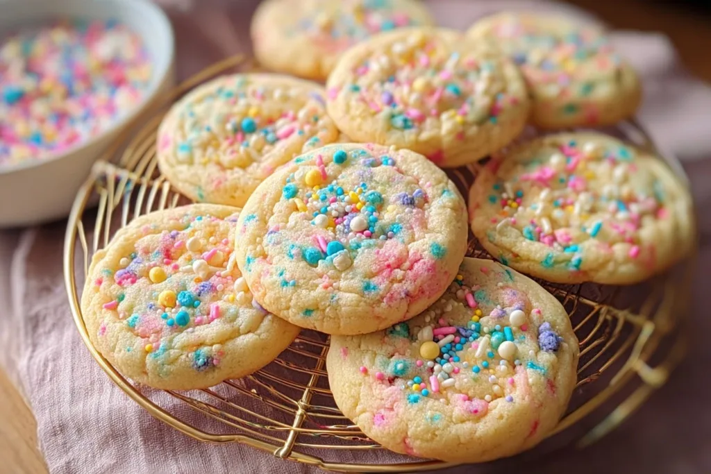 Birthday Cake Cookies