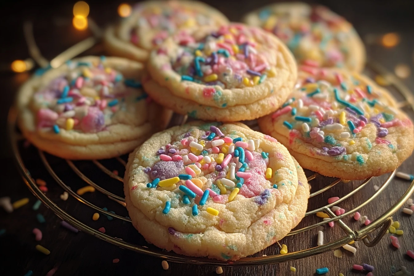 Birthday Cake Cookies 4 Birthday Cake Cookies