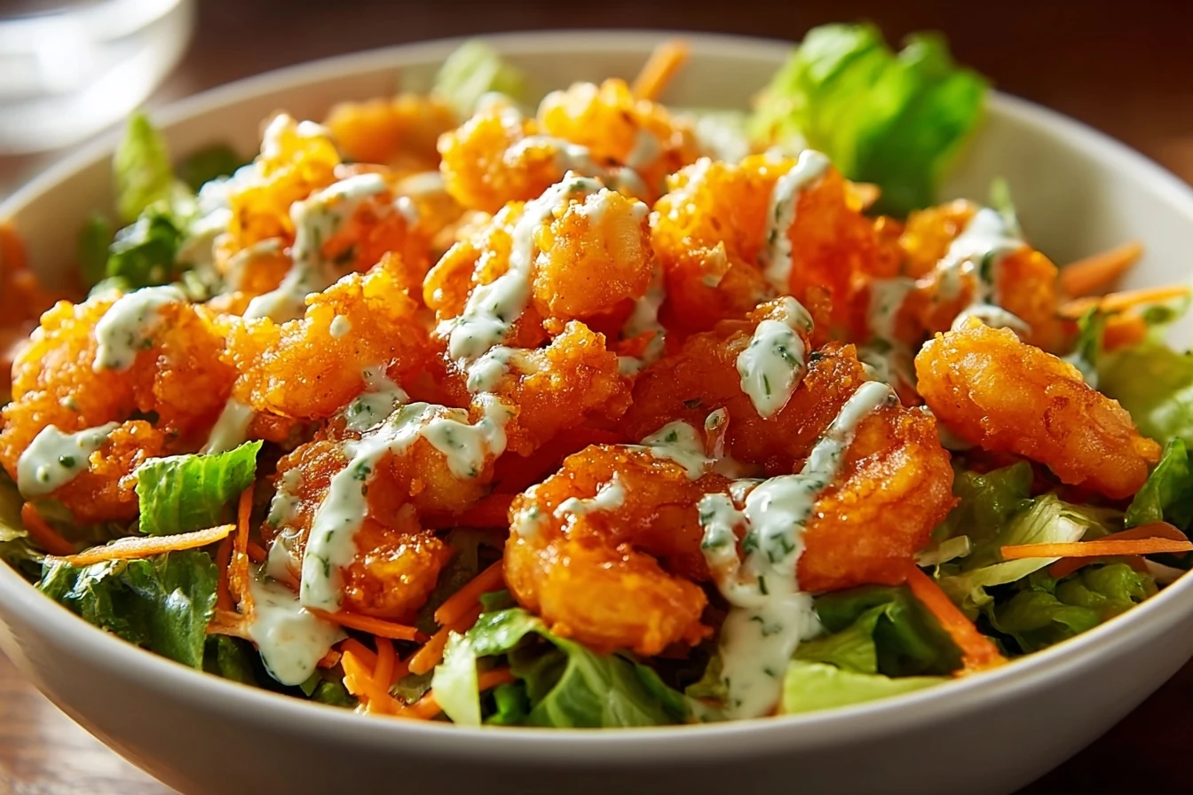 Buffalo Ranch Shrimp Salad Recipe