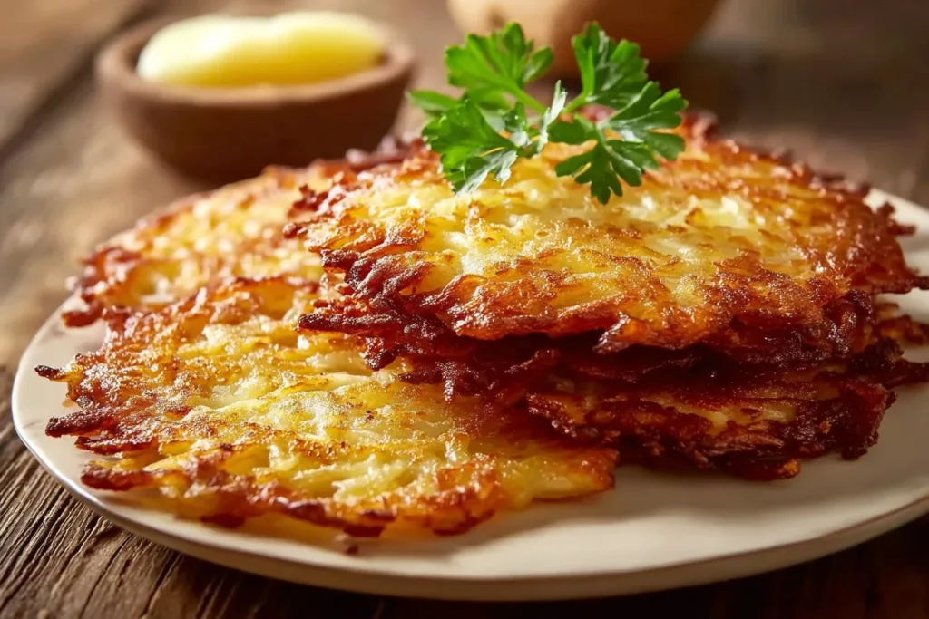 Crispy German Potato Pancakes Recipe Authentic Kartoffelpuffer Made