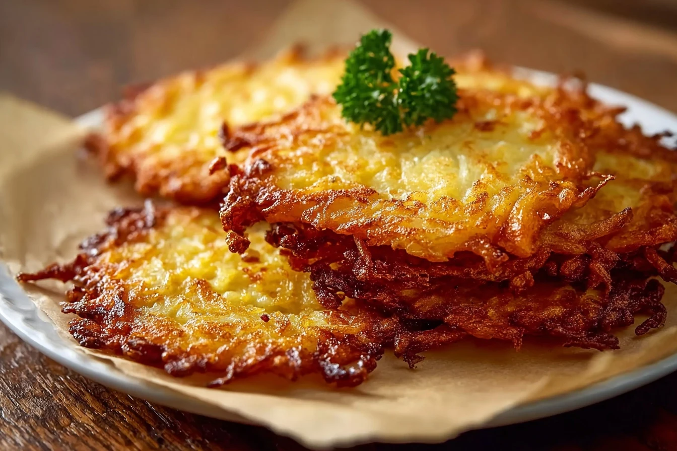 Crispy German Potato Pancakes Recipe Authentic Kartoffelpuffer Made