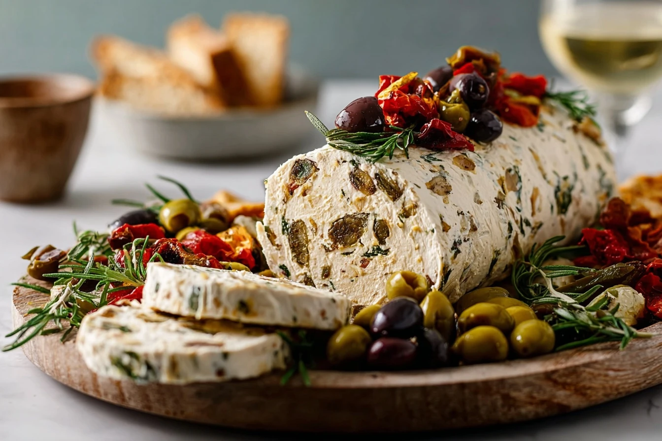 Festive Antipasto Cream Cheese Log: Your Holiday Must-Have! 3 Festive Antipasto Cream Cheese Log Your Holiday Musthave
