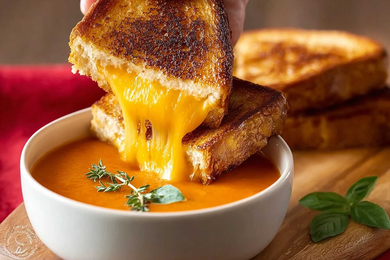 Grilled Cheese and Tomato Soup – Classic Comfort Food Recipe 3 Grilled Cheese Tomato Soup Classic Comfort Food Recipe