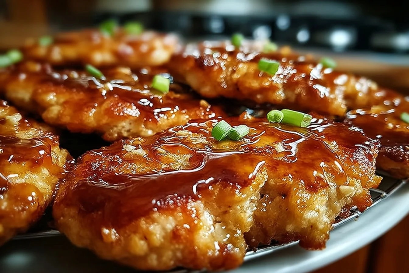 10 Irresistibly Crispy Recipes You Can't Resist Trying 2 A close-up of irresistibly crispy fried chicken on a rustic wooden table, showcasing its golden-brown coating and juicy interior.
