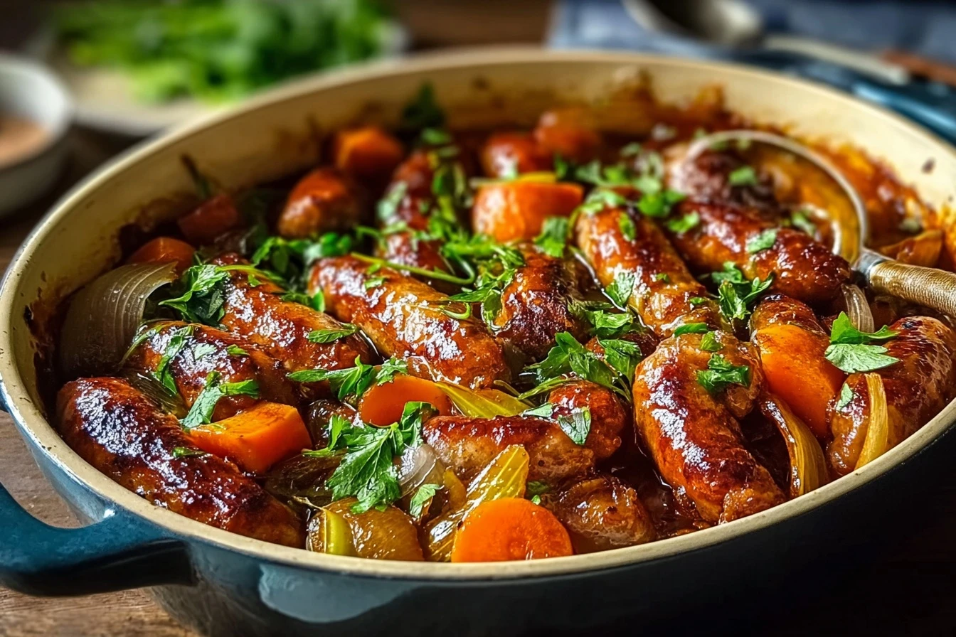 Mary Berry Beef Sausage Casserole Ultimate Family Comfort