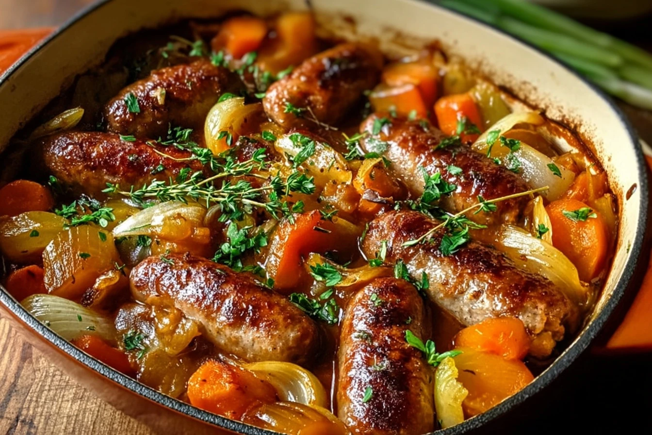 Mary Berry Beef Sausage Casserole Ultimate Family Comfort
