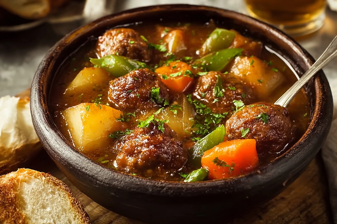 Meatball Stew – Hearty, Comforting One-Pot Dinner 2 Meatball Stew Hearty Comforting Onepot Dinner