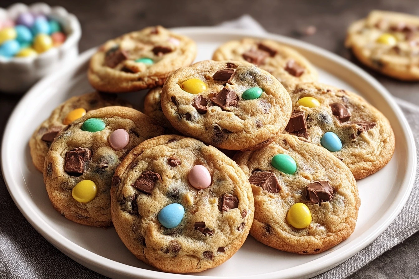 Mini Egg Cookies 4 Mini Egg Cookies