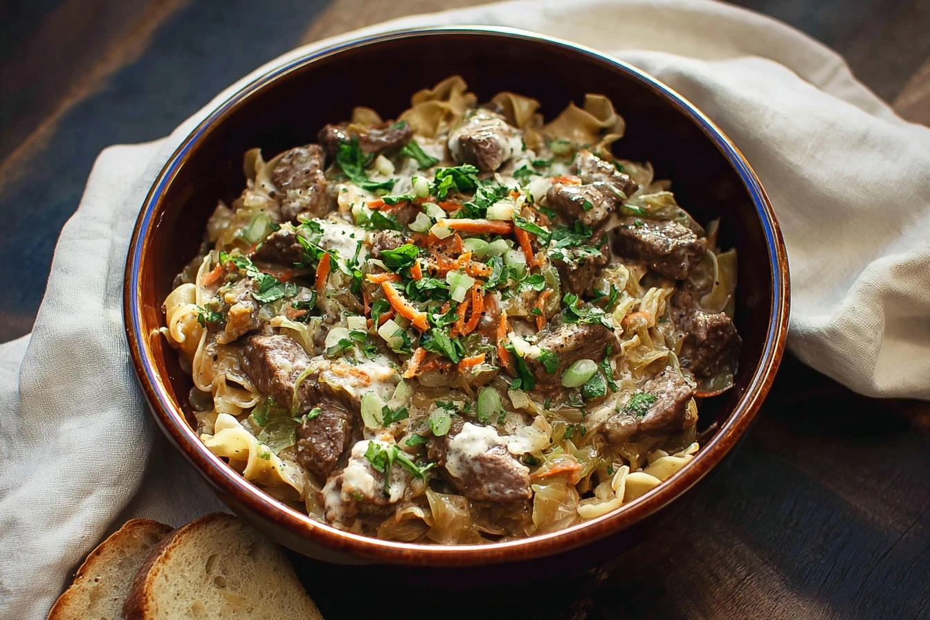 Steak and Cabbage Skillet 4 Steak Cabbage Skillet