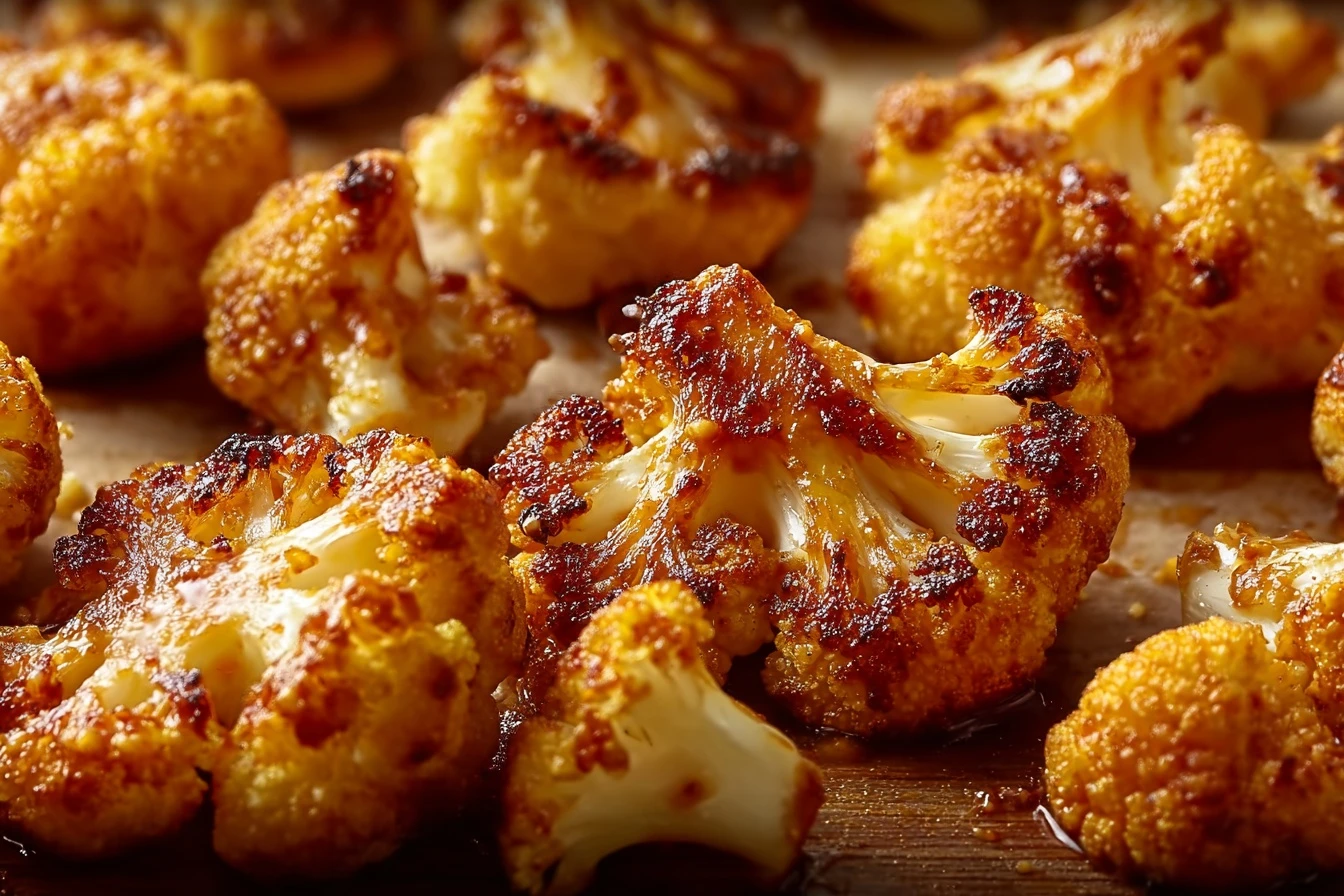Sweet Spicy Baked Cauliflower Recipe