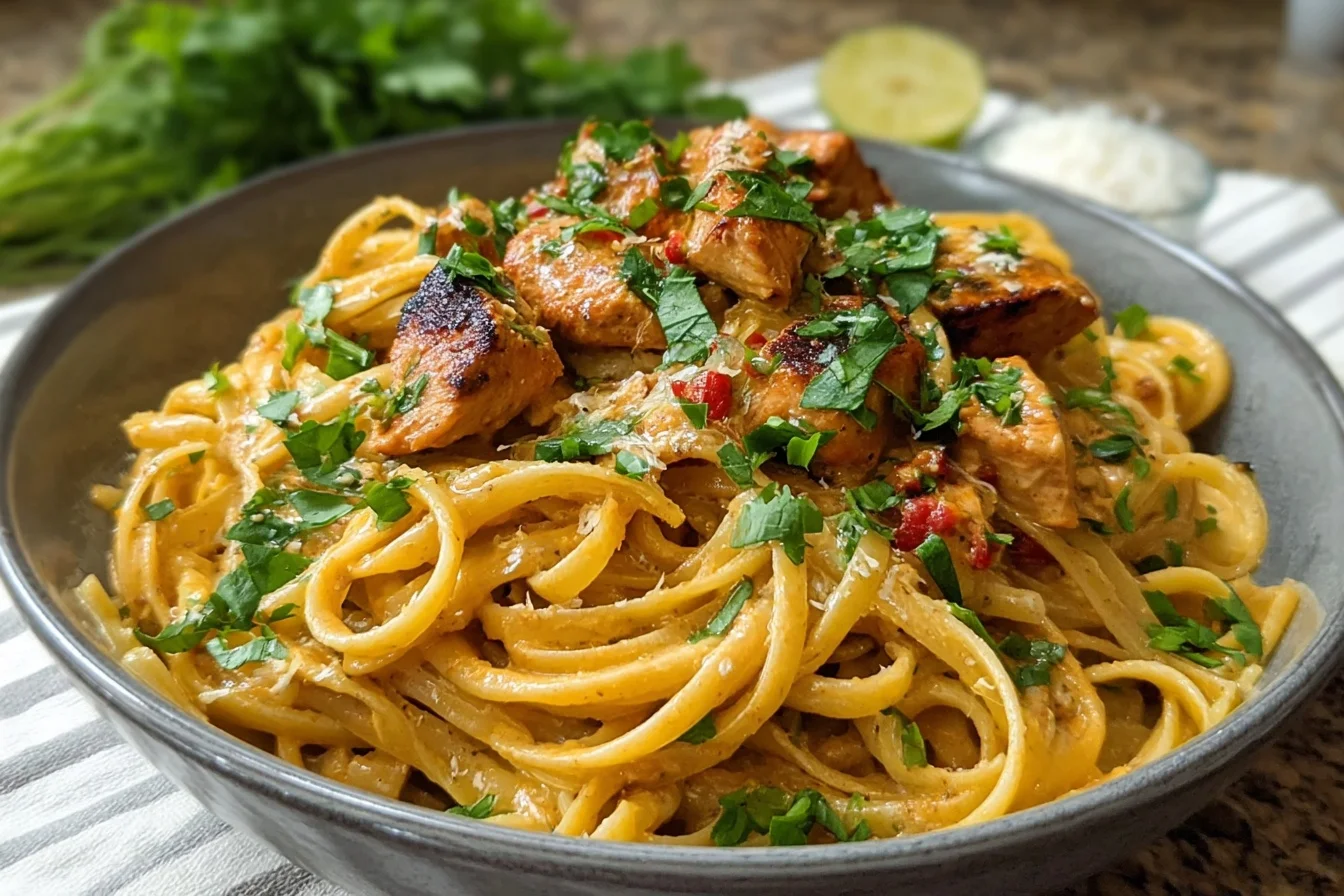 easy cowboy butter chicken linguine 2 end 1