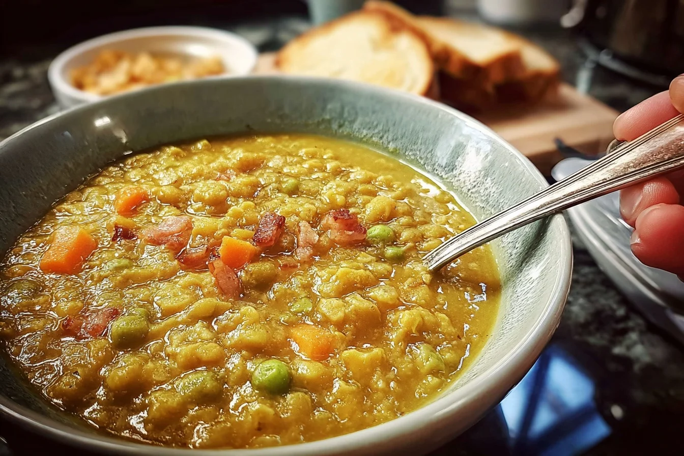 instant pot split pea and ham soup middle 1