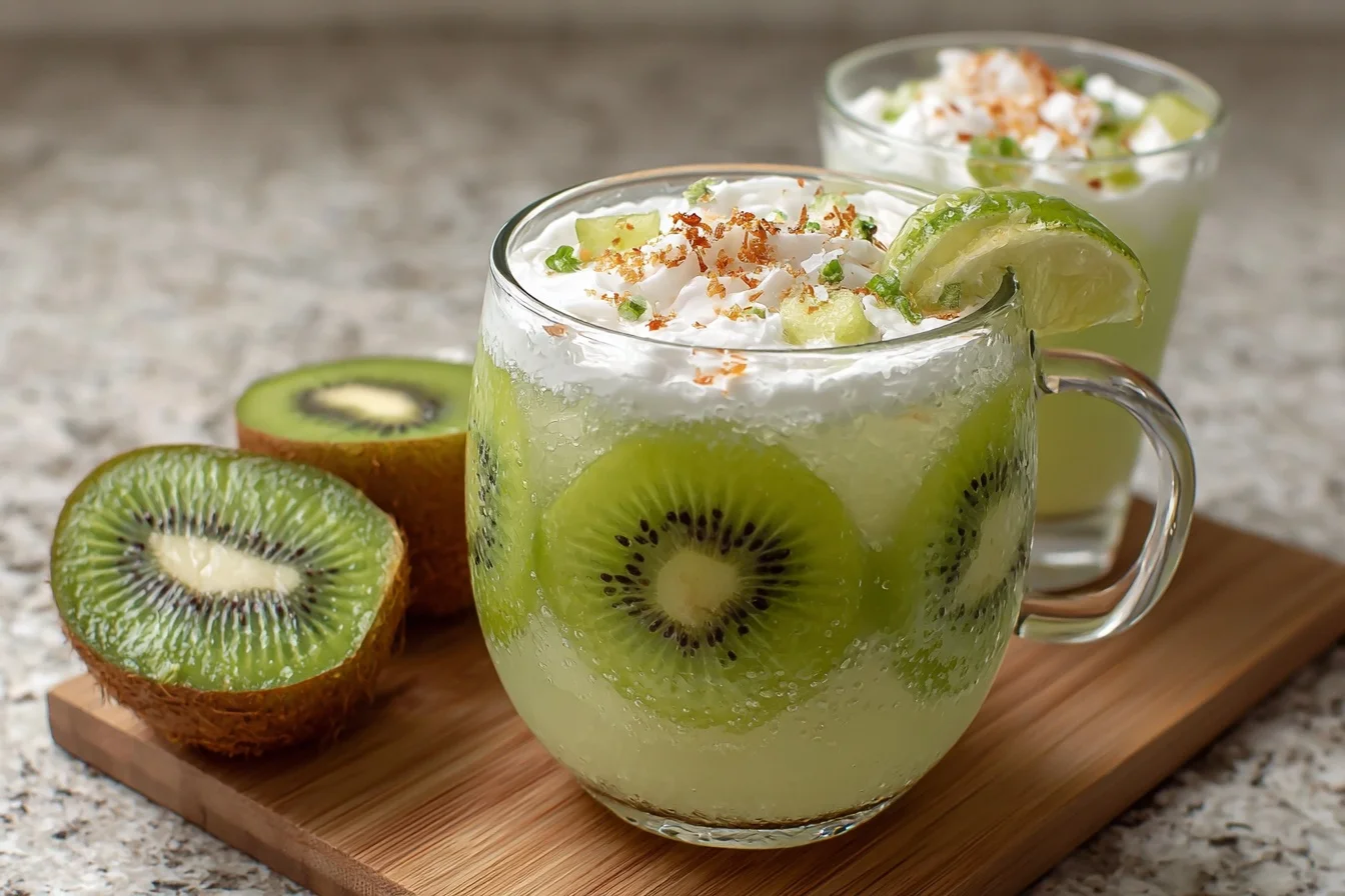 kiwi coconut cream dream punch middle