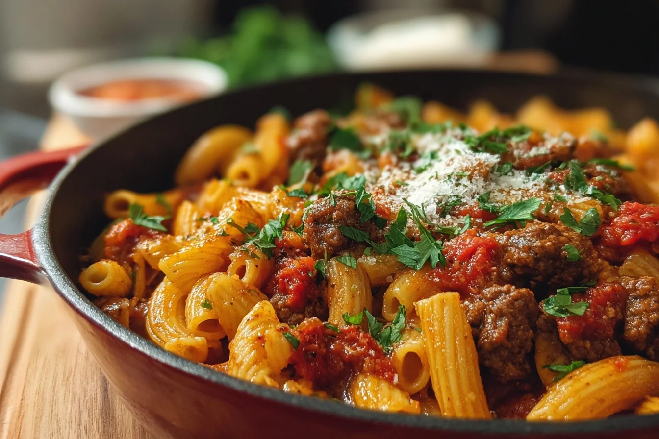 One Pot Beefaroni 2 4 one pot beefaroni 2 end