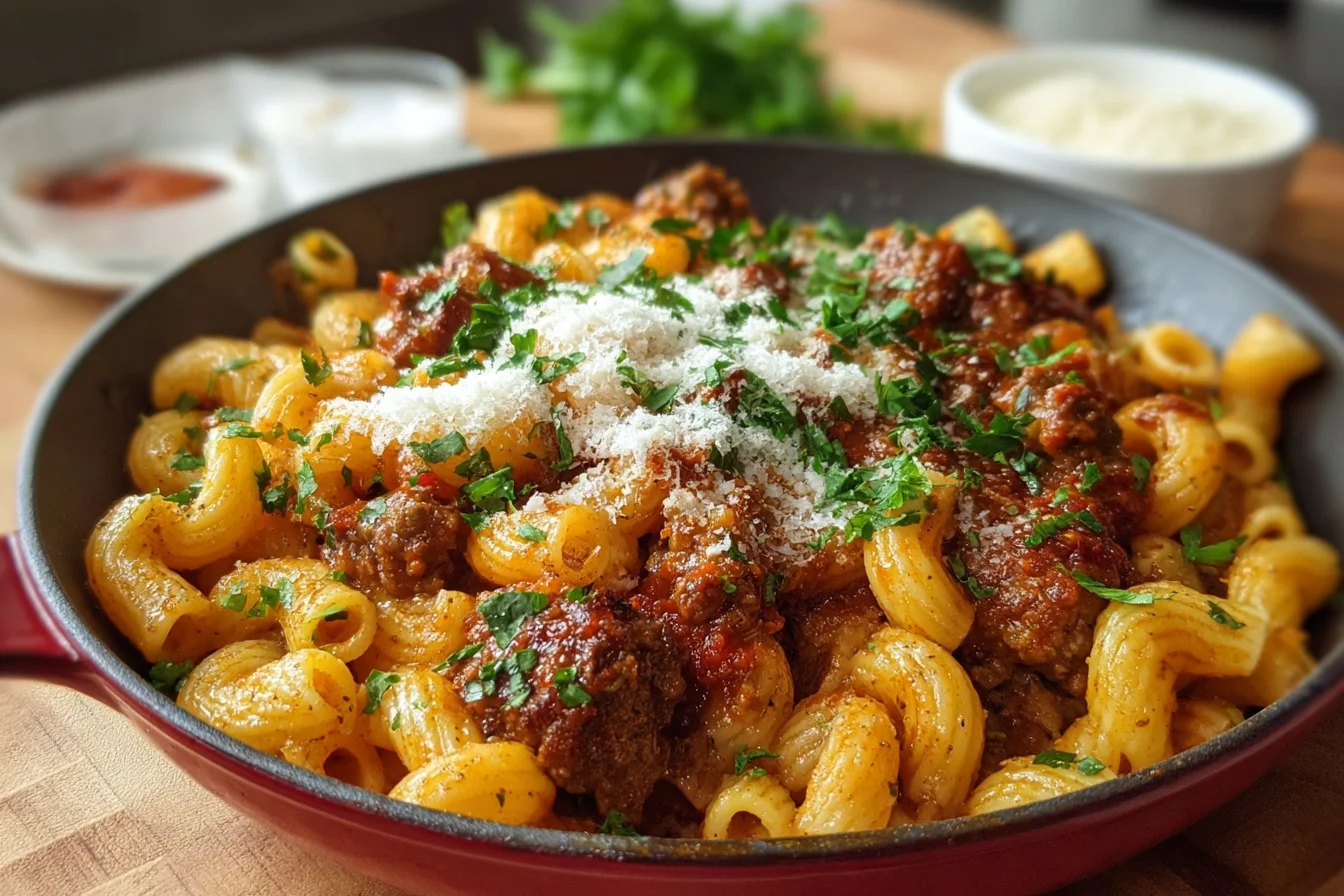 One Pot Beefaroni 2 2 one pot beefaroni 2 top