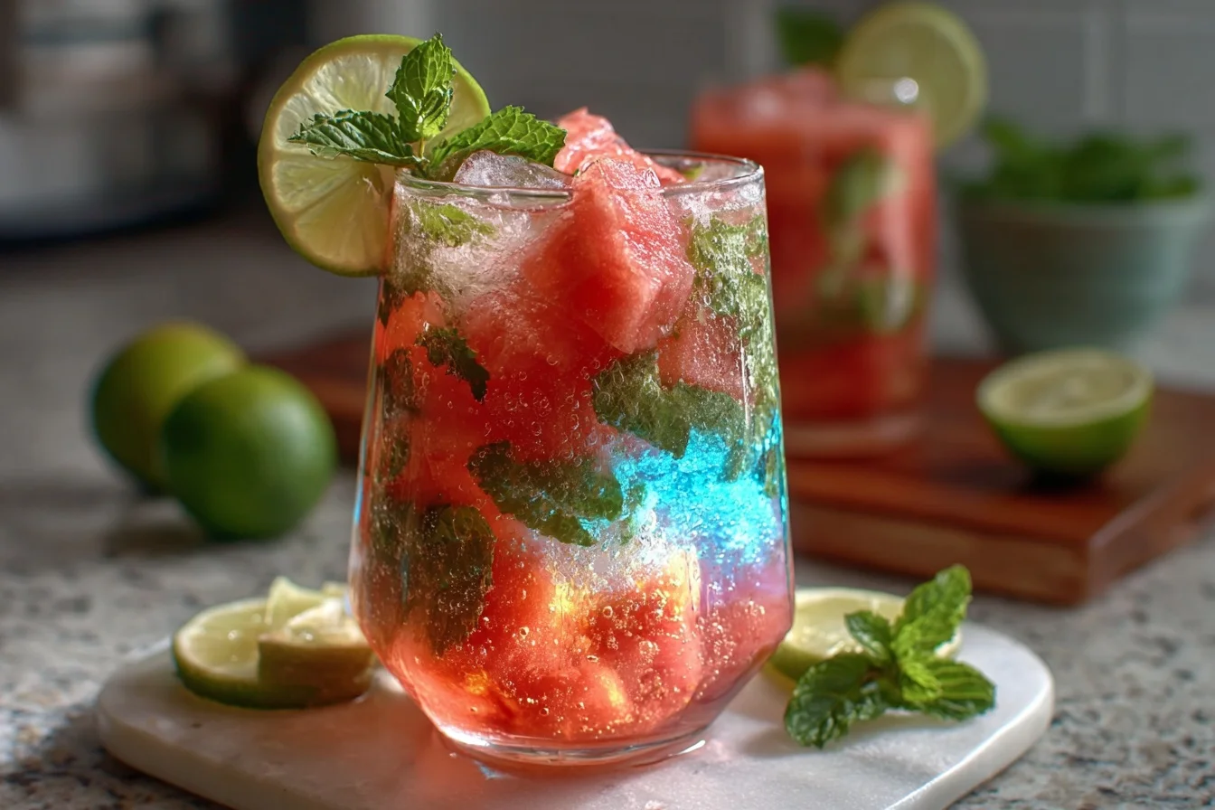 watermelon wave mojito punch end