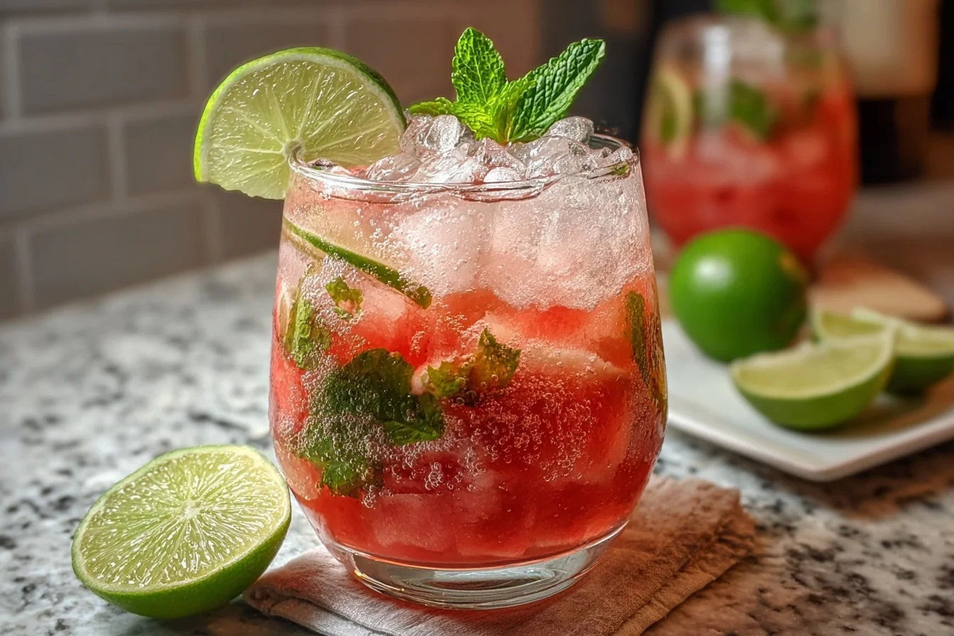 watermelon wave mojito punch middle