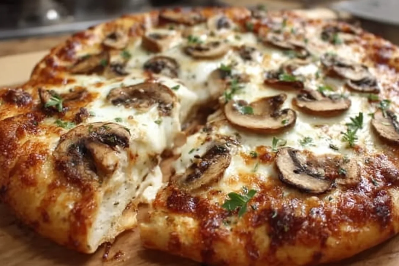 White Mushroom Pizza: An Amazing Ultimate Recipe 3 white mushroom pizza an amazing ultimate recipe middle 1