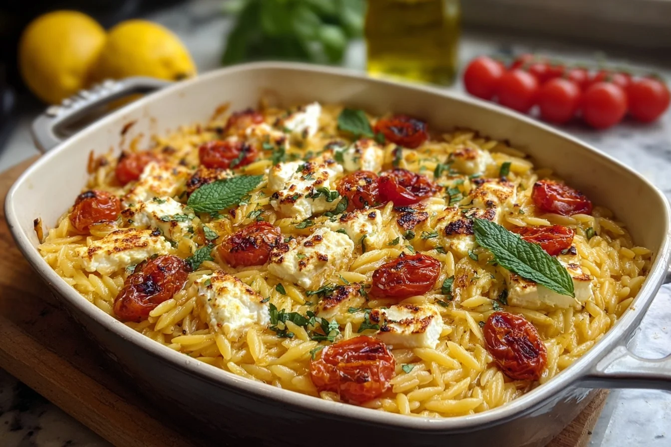 Baked Feta Orzo: 5 Creamy Recipes to Try 2 baked feta orzo 5 creamy recipes to try top