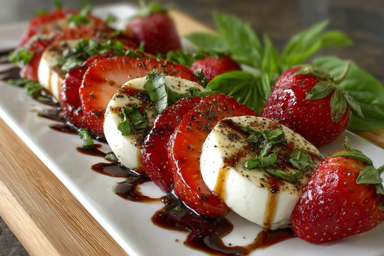 balsamic strawberry caprese 6 refreshing recipes middle