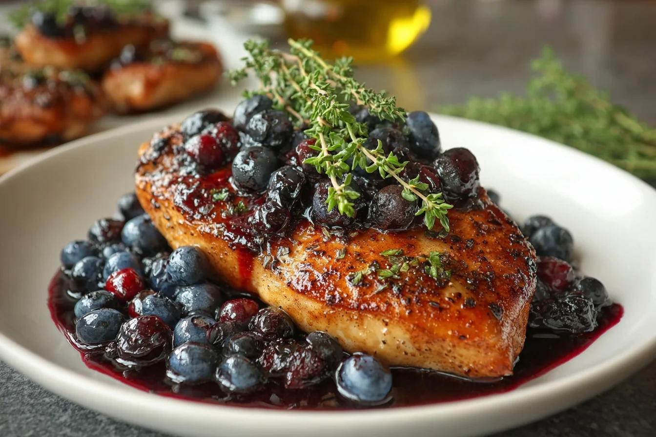 blueberry thyme chicken 7 flavorful recipes end