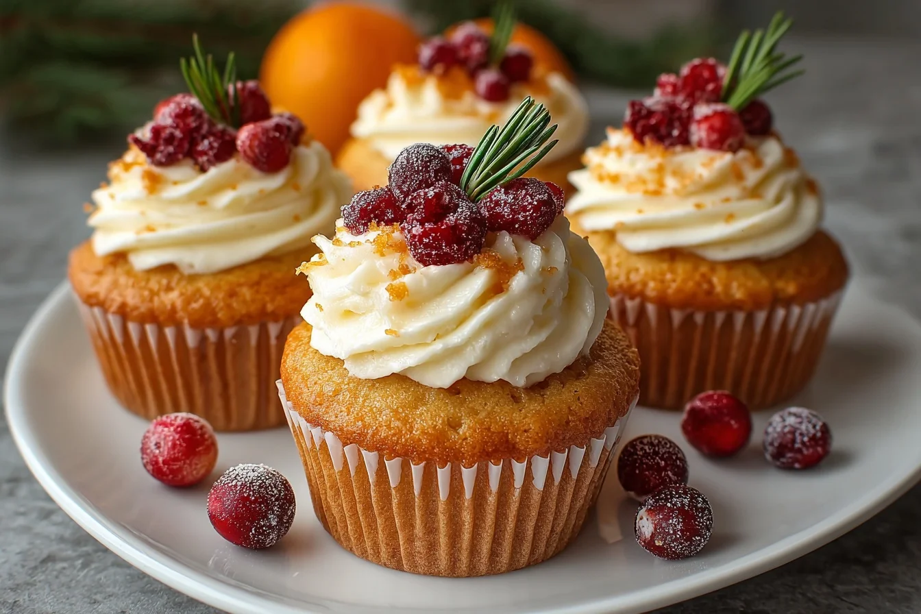 Cranberry Orange Cupcakes: 4 Festive Ideas 2 cranberry orange cupcakes 4 festive ideas top