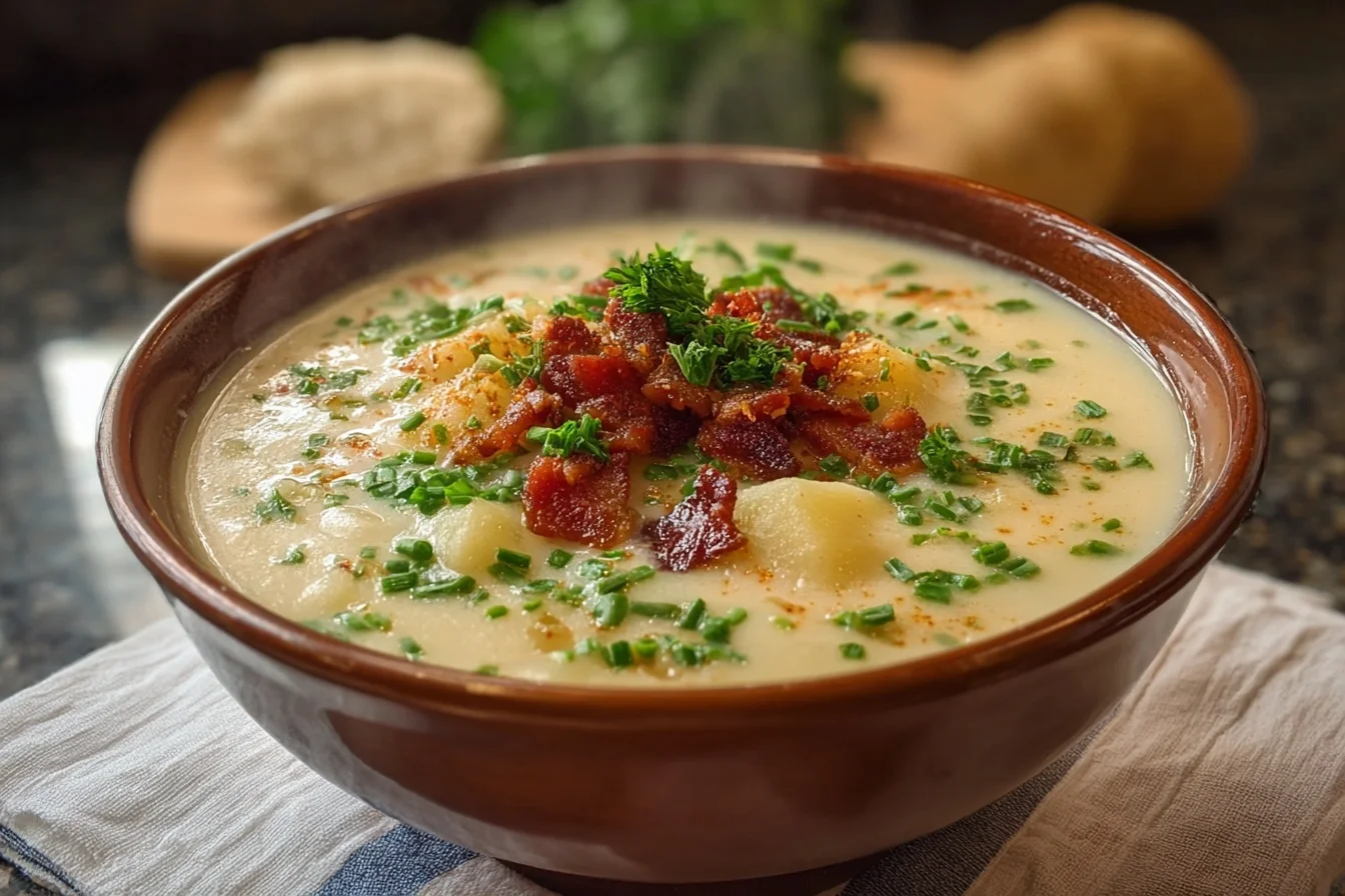 creamy irish potato soup middle