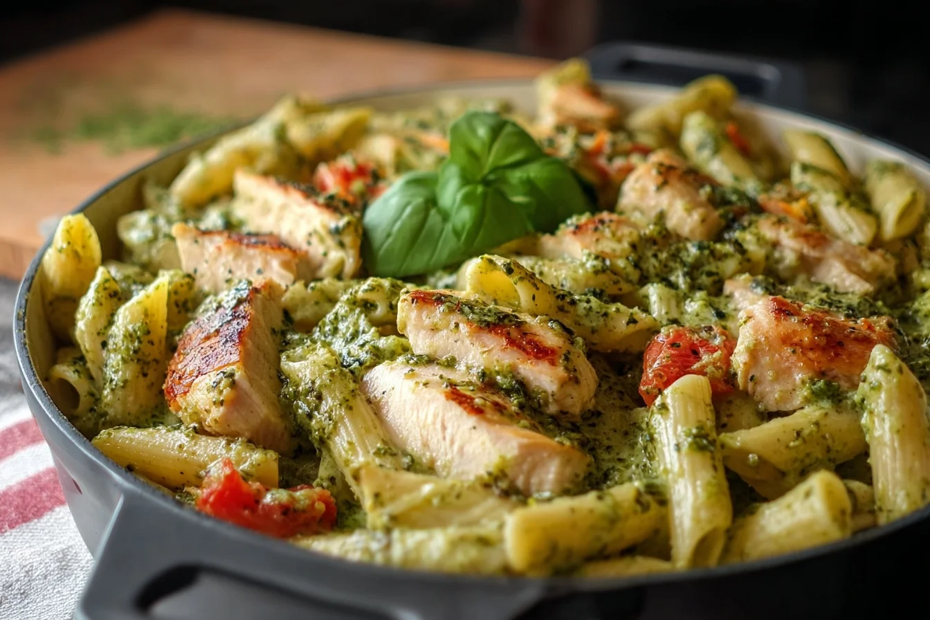 creamy pesto chicken pasta 5 delicious variations end