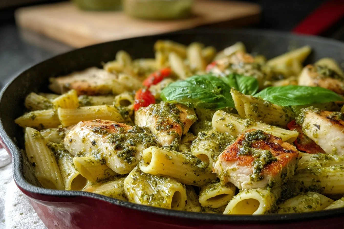 creamy pesto chicken pasta 5 delicious variations middle