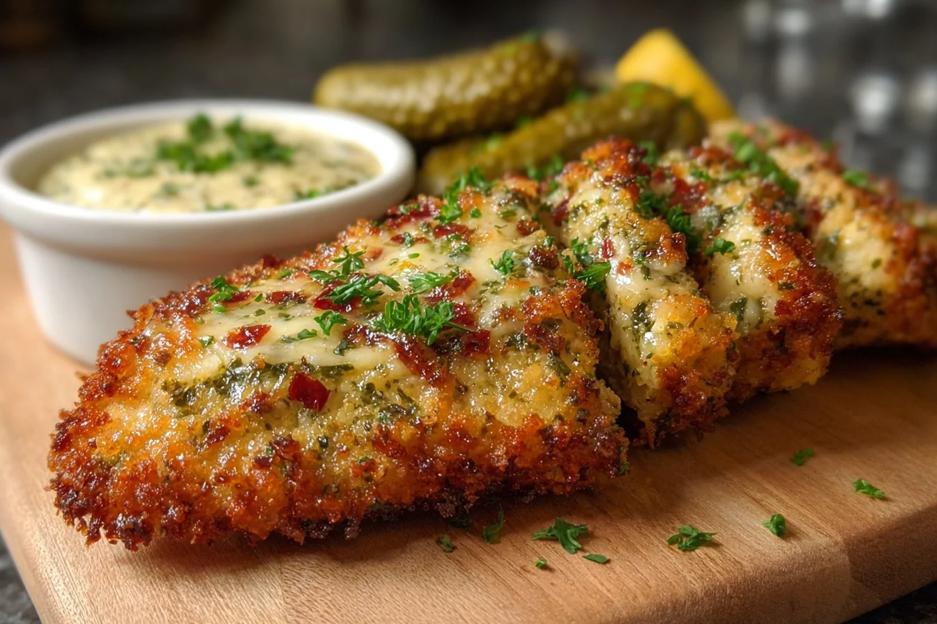 crispy dill pickle parmesan 6 crunchy dishes middle