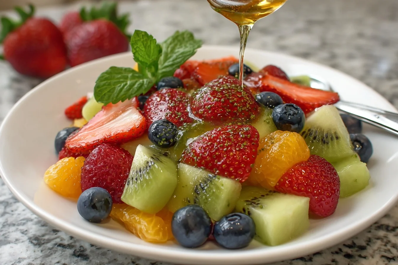 fresh fruit salad honey 5 delicious recipes middle