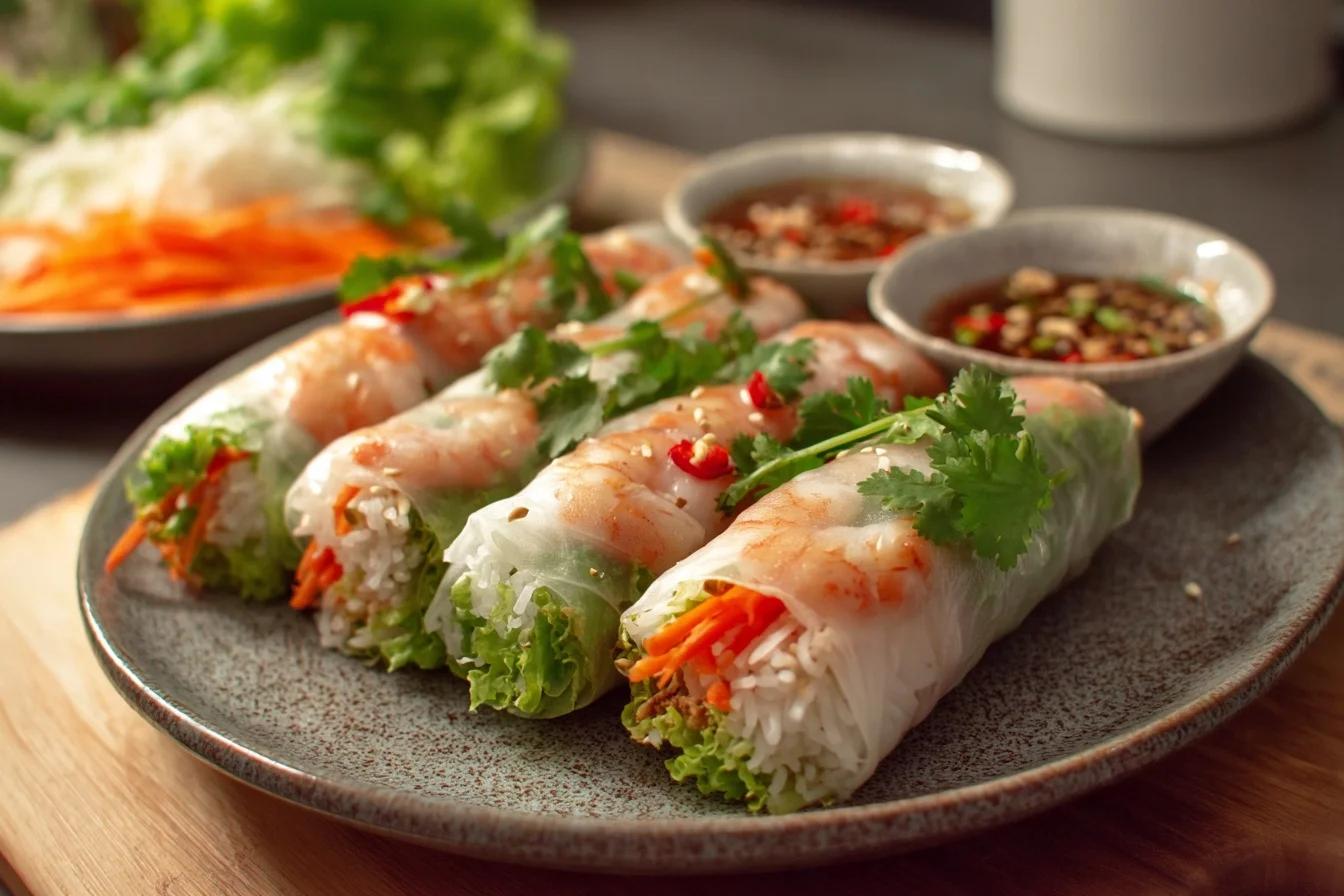 fresh vietnamese spring rolls 7 easy steps in 15 minutes end