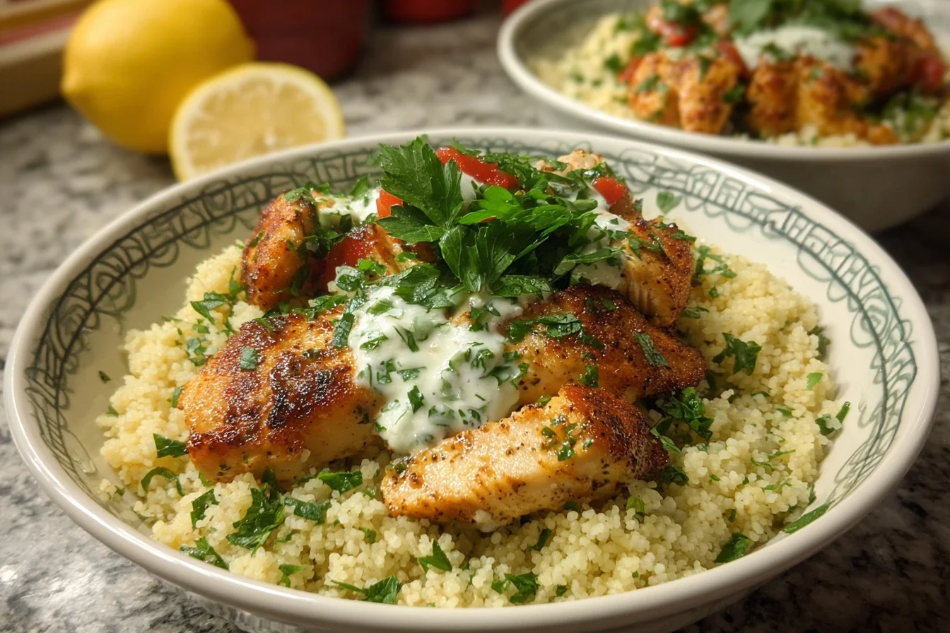 herbed chicken couscous bowls 8 flavorful recipes middle