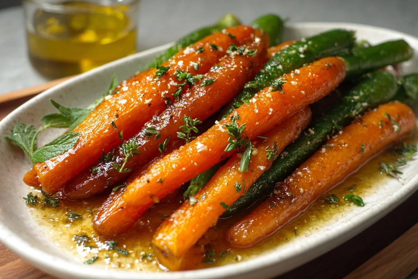 honey glazed carrots green 4 sweet side dishes middle
