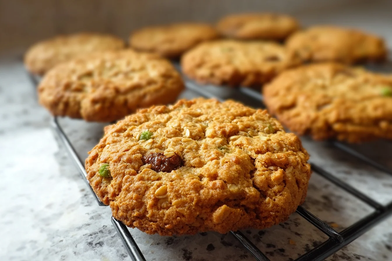 irish oatmeal cookies middle