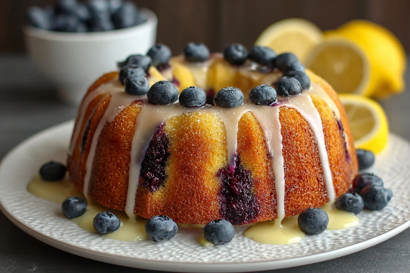 lemon blueberry bundt cake 6 moist delicious tips middle