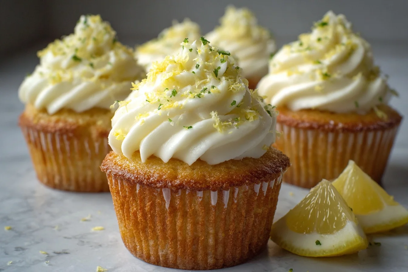 lemon elderflower cupcakes 4 refreshing variations middle