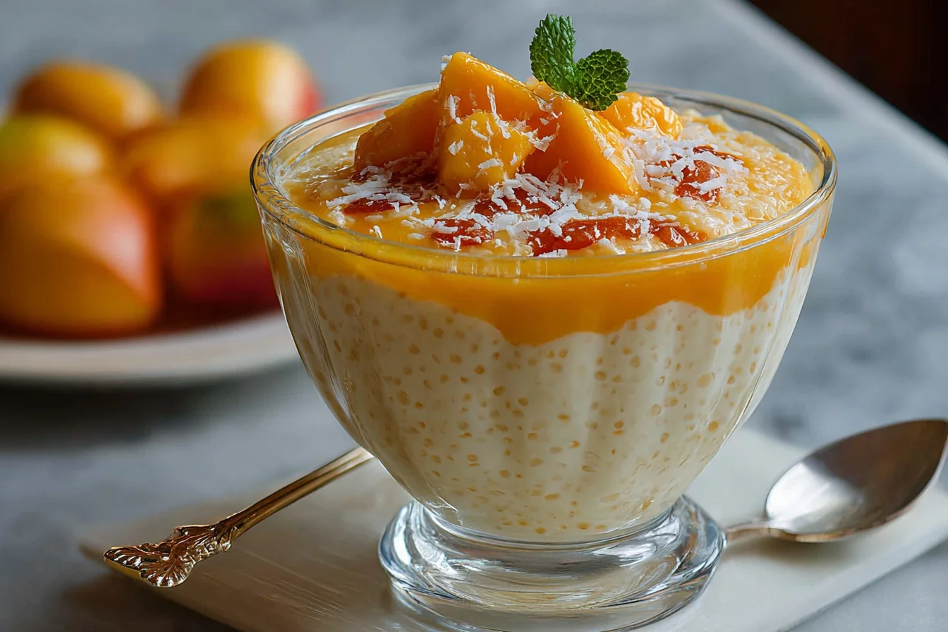 mango sago dessert 5 easy steps to delight end